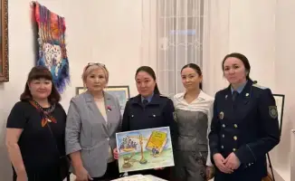 Конкурс рисунков среди школьников в Астане: взгляд на закон и порядок через детские глаза