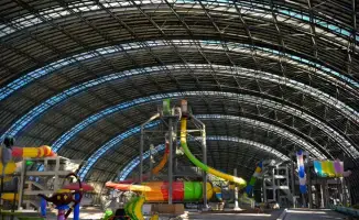 Асаин Байханов проверил строительство аквапарка в Павлодаре и посетил ФХ "АКВА ФЕРМА ПВ"