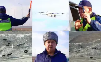 Дронов используют для повышения безопасности на дорогах в Атырау