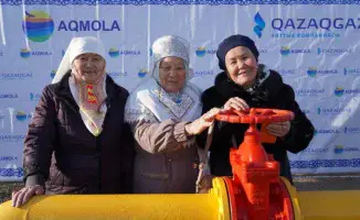 Казахстан: Село Коянды в Акмолинской области подключено к центральному газоснабжению