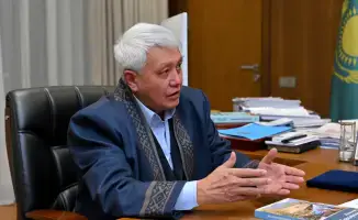 Аким области встретился с председателем Комитета по языковой политике Ерболом Тилешовым