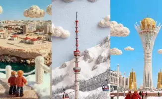Казахстанские города ожили в мире амигуруми: Алматы, Астана и Актау в руках креаторов с искусственным интеллектом