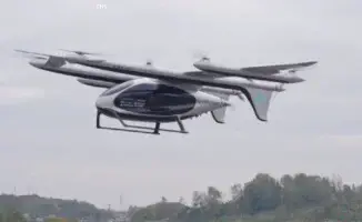 Испытания двухтонного электрического eVTOL самолета в Китае: грузовой перелет и инновации