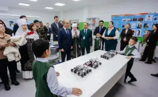 В Бурлинском районе Западно-Казахстанской области открыта новая школа на 300 мест в рамках национального проекта.