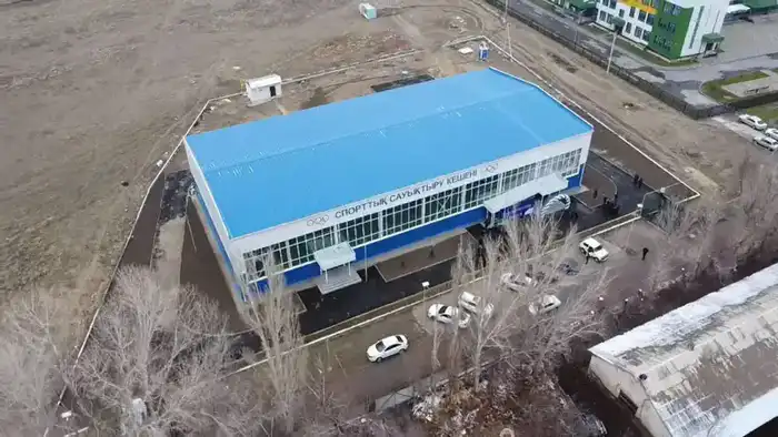 В Байзакском районе открыт новый спортивный комплекс (7)
