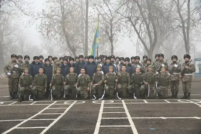 В Шымкенте солдат бригады противовоздушной обороны привели к Военной присяге {city2}