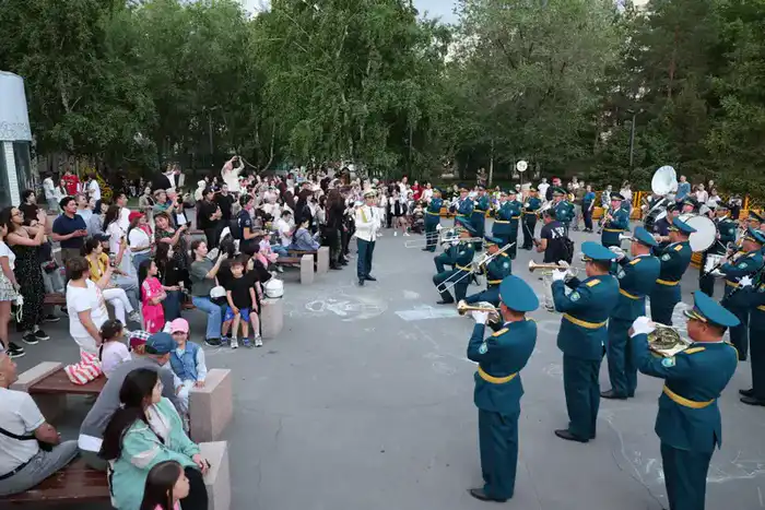 Международный музыкальный юбилей: 60 лет оркестров Национальной гвардии Казахстана {city2}