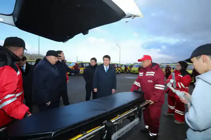 Служба скорой помощи Мангистауской области пополнилась 32 новыми автомобилями (5)