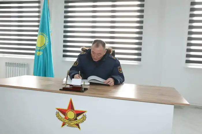 Военную казарму на 120 мест открыли в Жамбылской области (9)