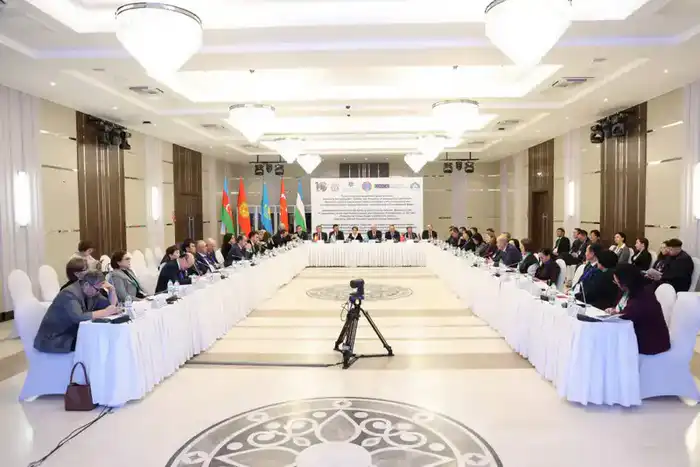 В Астане завершился второй день Международного форума Тюркской сети судебно-правовой подготовки, посвящённого 10-летию Высшего Судебного Совета Республики Казахстан (3)