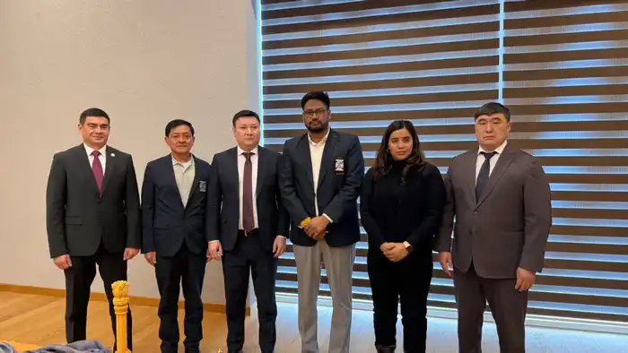 В Туркестане прошла встреча по подготовке к чемпионату Азии по каноэ и параканоэ {city2}