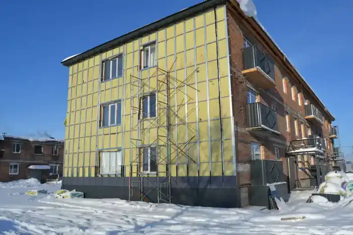 В ВКО в районе Самар завершается ремонт многоквартирного жилого дома (3)