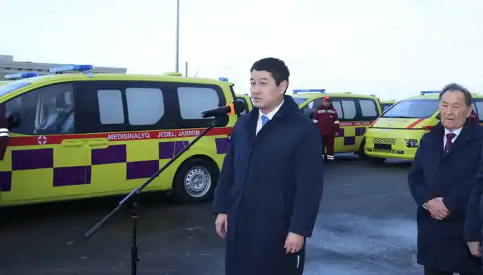 Служба скорой помощи Мангистауской области пополнилась 32 новыми автомобилями (4)