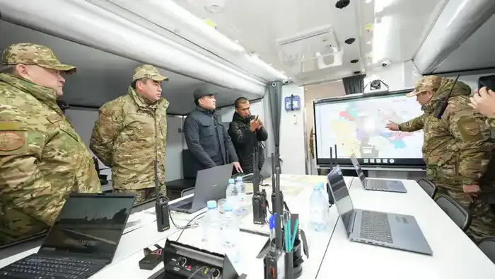 Материально-техническая база МЧС в Шымкенте усилена новым ангарным комплексом (9)