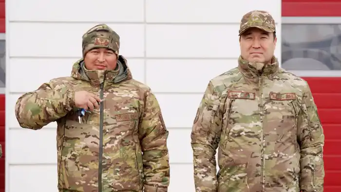 Спасателям Туркестанской области вручены ключи от новой техники (5)