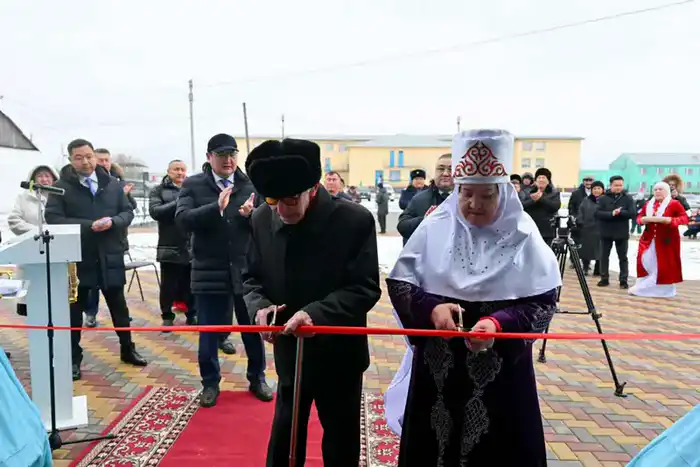 Открытие физкультурно-оздоровительного комплекса в Алгабасе {city2}