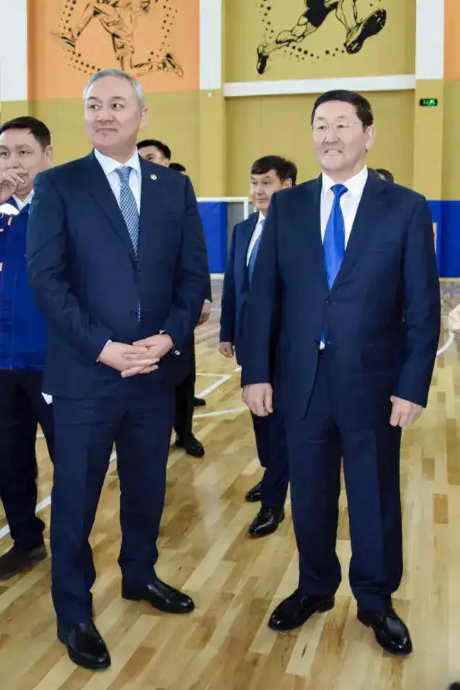 В г.Кокшетау Генеральный Прокурор открыл здание спортивного комплекса «Көкше Арена» (2)