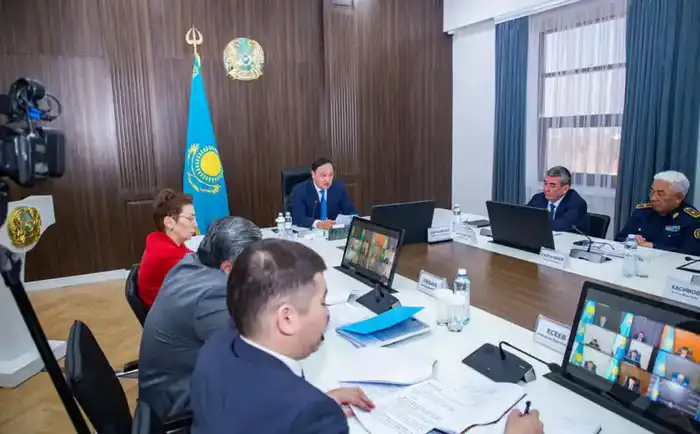 В Жамбылской области обсудили меры по обеспечению пожарной безопасности (3)