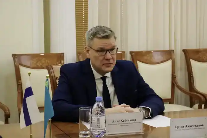 Встреча Министра энергетики РК с Послом Финляндии: обсуждение проектов по Smart Grid и балансировке мощности {city2}