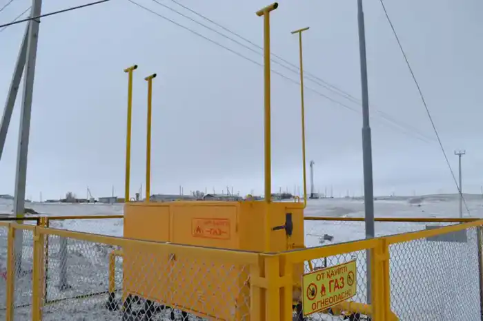 В трех селах Шалкарского района дали газ (3)