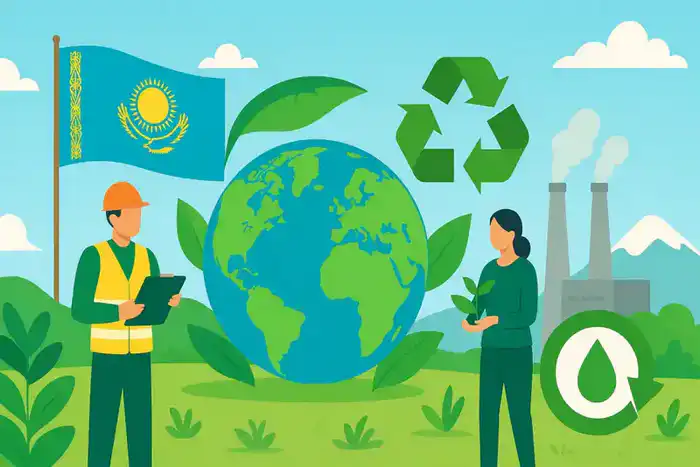 Казахстан утвердил новые экологические стандарты для управления отходами и климатической адаптации {city2}