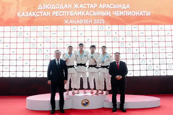 В Жанаозене впервые стартовал чемпионат Казахстана по дзюдо среди молодежи (6)