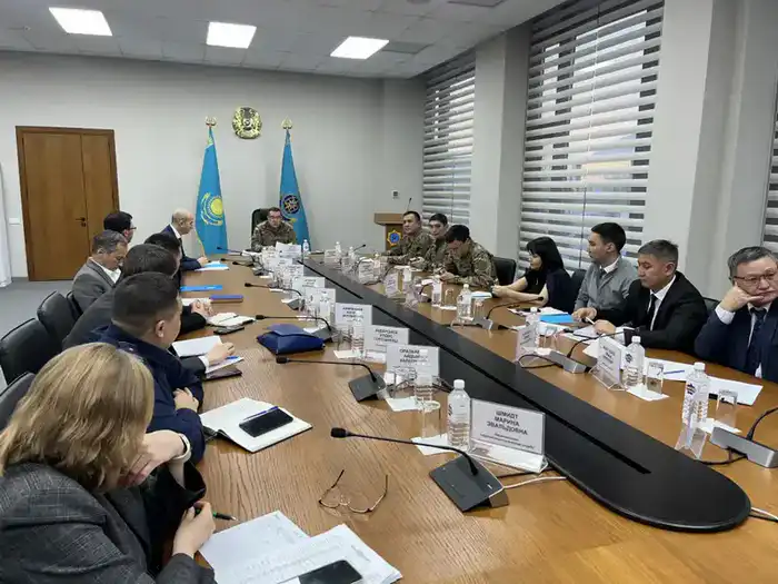 Совместная тренировка по действиям при землетрясении прошла в МЧС Казахстана {city2}