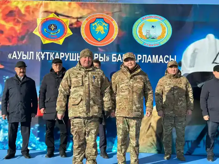 В Кызылординской области начали работу два добровольных пункта пожаротушения (6)