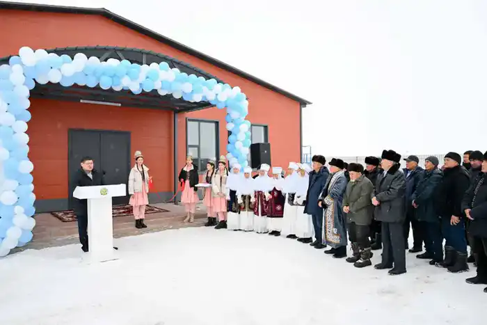 В селе Карабулак района Мақаншы открылся спортивный модуль (2)