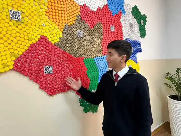 «Таза Қазақстан»: уникальную экокарту Казахстана создали столичные школьники (2)