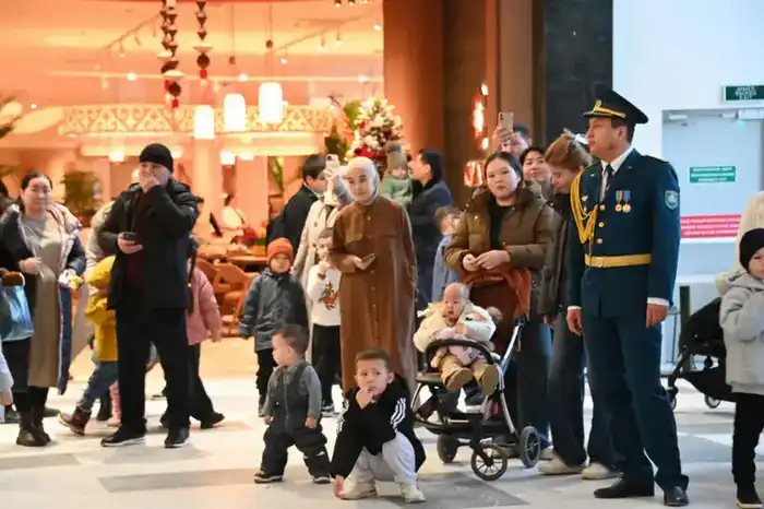 В Мангистауской области прошла патриотическая акция в поддержку призыва в армию (5)