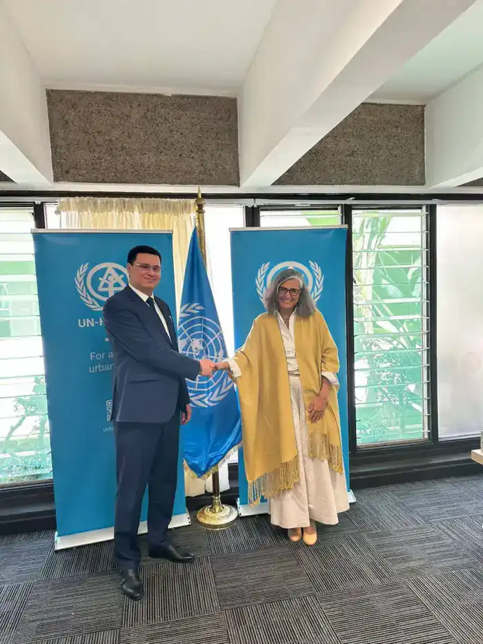 Сотрудничество Казахстана и ООН-Хабитат: новые шаги в борьбе с изменением климата и охраной окружающей среды {city2}
