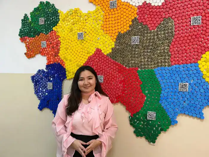 Столичные школьники создали экокарту Казахстана {city2}