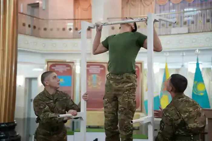 В Астане прошло состязание Tartyl Fest среди магистрантов Национального университета обороны (4)