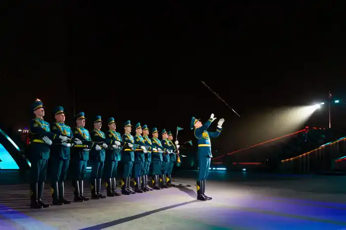 Военные музыканты Вооруженных сил Казахстана успешно выступили на І Международном фестивале военной музыки в Дохе (6)
