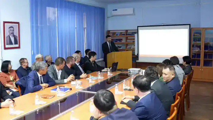 Международные инициативы по повторному использованию дренажных вод и водообеспечению низовьев реки Шу от Казахского научно-исследовательского института водного хозяйства {city2}