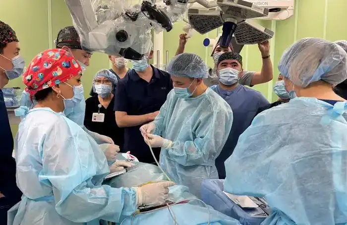 В Карагандинской области впервые провели операцию по восстановлению слуха ребёнку с помощью кохлеарной имплантации (3)
