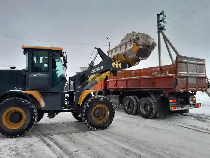 В Астане с начала зимнего периода вывезено более 1 млн кубометров снега (8)