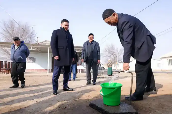 В ШЫМКЕНТЕ В ЖИЛОМ МАССИВЕ "АЙКӨЛ" ЗАПУСТИЛИ СИСТЕМУ ВОДОСНАБЖЕНИЯ (7)