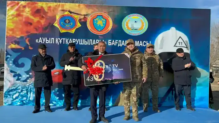 В Кызылординской области начали работу два добровольных пункта пожаротушения (4)