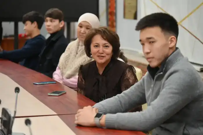 В Шымкенте состоялась встреча со студентами из Мангистауской области (4)