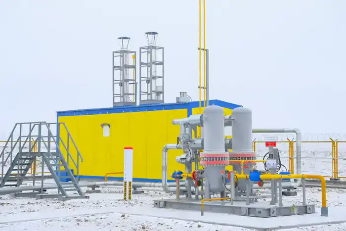 В Аральском районе запустили автоматическую газораспределительную станцию и подключили природный газ к населенному пункту Камыстыбас (7)