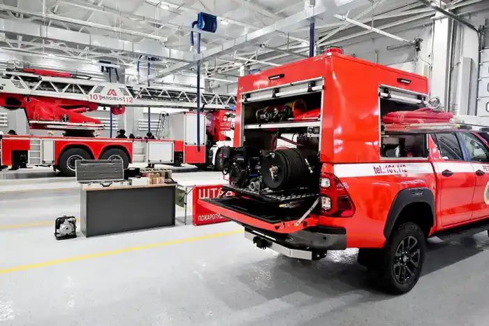 В Петропавловске открыли пожарное депо (9)