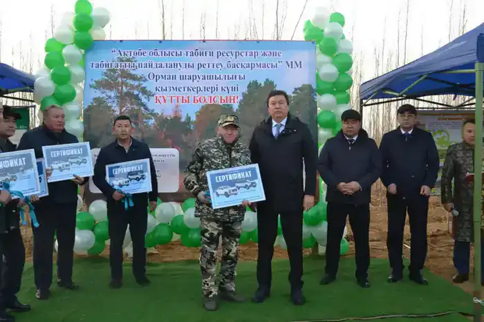 Современные технологии в Шалкаре: автомобили и дроны как новый этап в охране лесов {city2}