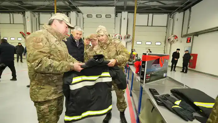 50 лет ожидания: Жезказган встречает новую пожарку! {city2}