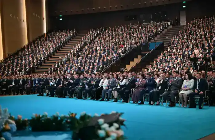 В Астане прошел Форум сельских акимов с участием Президента Касым-Жомарта Токаева (5)