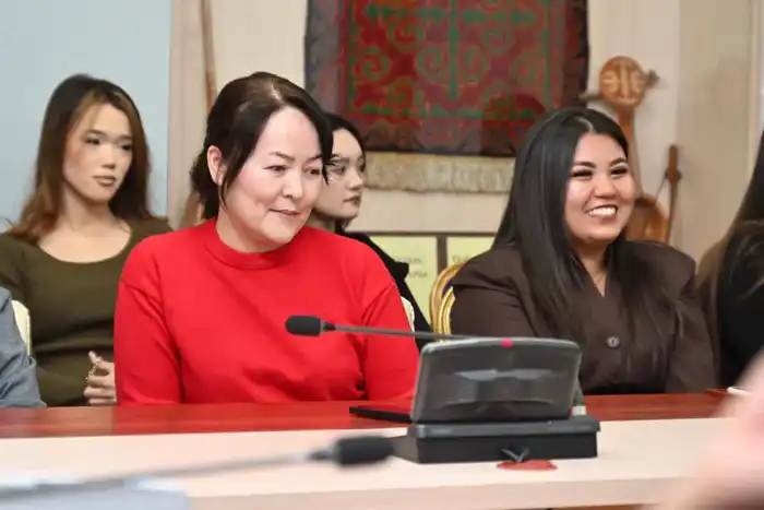 В Шымкенте состоялась встреча со студентами из Мангистауской области (5)