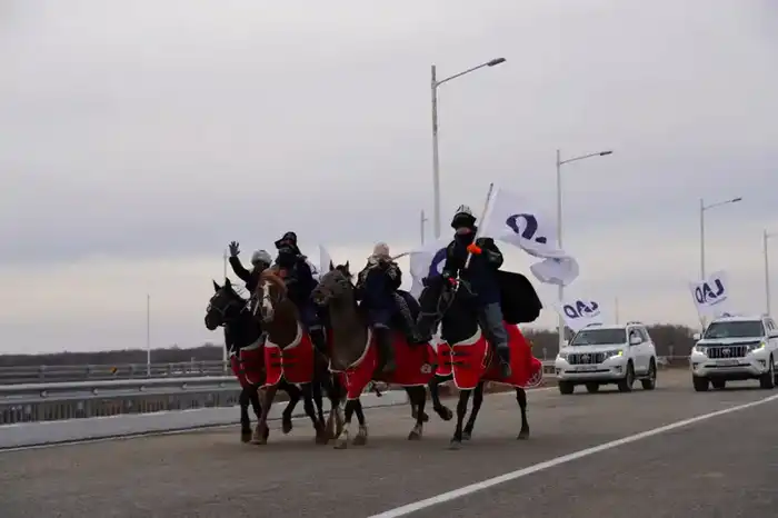 В ЗКО введена в эксплуатацию новая транспортная развязка (7)