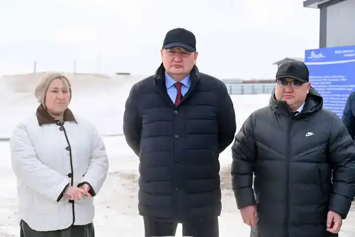 В поселке Шаган запущен центральный водопровод (9)