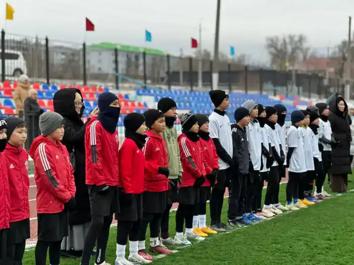 Центральный стадион в Алге после реконструкции готов к приему спортсменов и зрителей {city2}